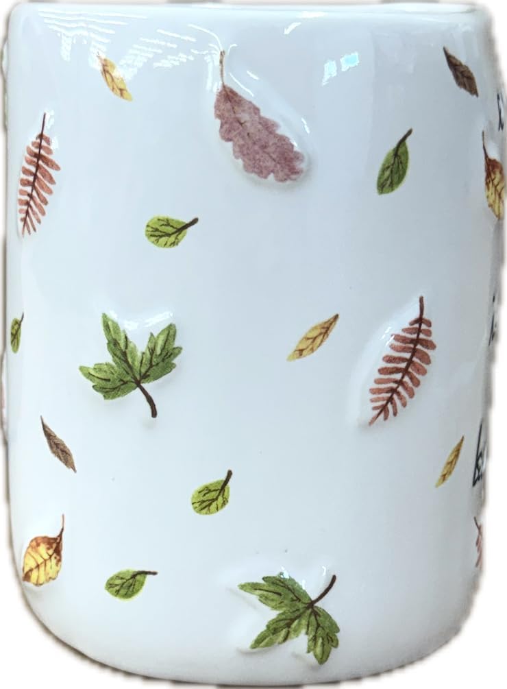 Rae Dunn Autumn Ceramic Coffee Tea Mug, Every Ending is a New Beginning - Image 7