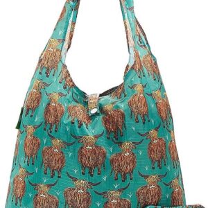 ECO CHIC Foldable Reusable Grocery Bags – Lightweight, Recycled & Reusable Shopping Bag – Waterproof Packable Tote