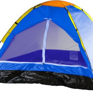 2-Person Dome Tent – Easy Set Up Shelter with Rain Fly and Carrying Bag for Camping