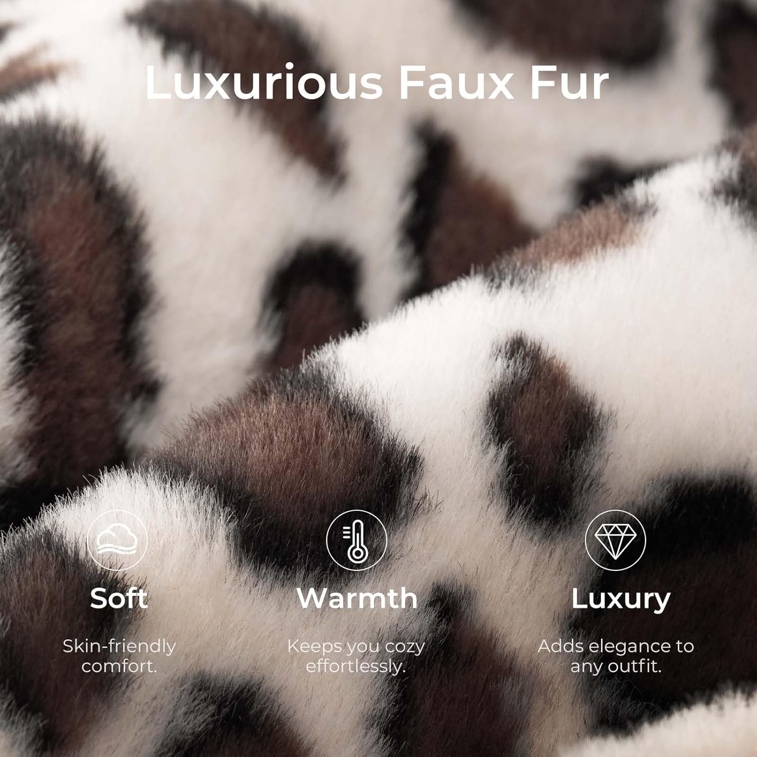 Snug Leaves Women's Fuzzy Scuff Slippers Soft Comfy Memory Foam Non-slip Indoor House Shoes - Image 4