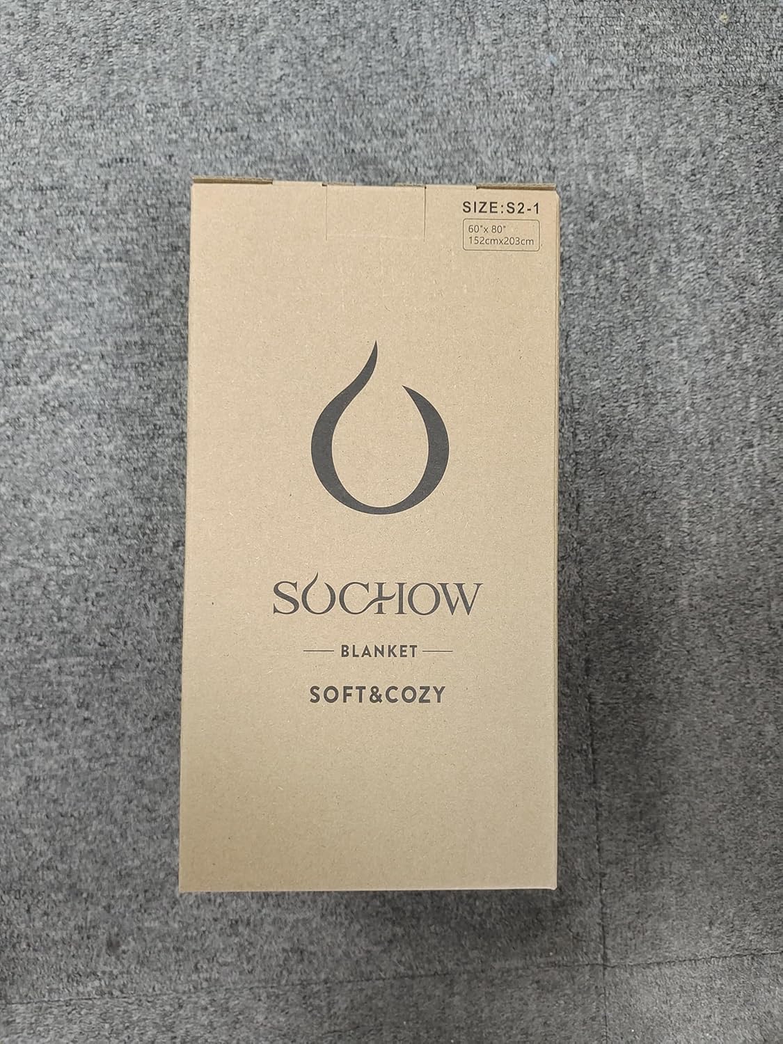 SOCHOW Buffalo Plaid Flannel Fleece Throw Blanket 60 x 80 Inches, Soft Lightweight Cozy All Season Orange Checkered Blanket for Bed, Couch, Car - Image 10